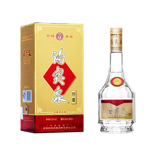 52度趵突泉精品特酿好多钱一瓶(52度趵突泉精品特酿浓香型白酒490ml价格一览表)