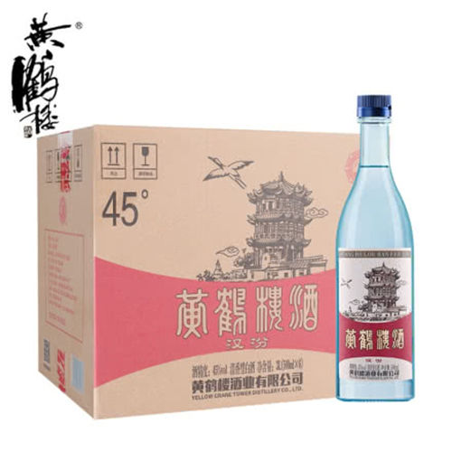 45度黄鹤楼汉汾酒6瓶整箱价钱表_45度黄鹤楼汉汾酒6瓶整箱价格一般多少