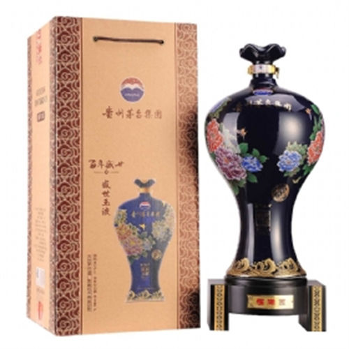 52度茅台百年盛世盛世玉液蓝花瓷浓香型白酒2.5l具体价格是多少