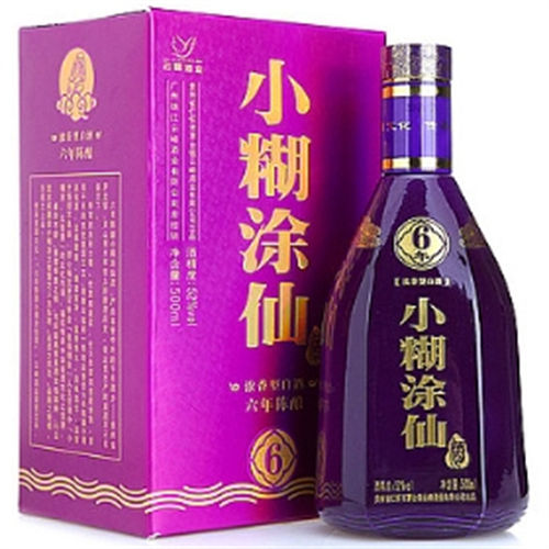 52度小糊涂仙6年陈酿浓香型白酒多少钱一瓶(52度小糊涂仙6年陈酿价格和图片)