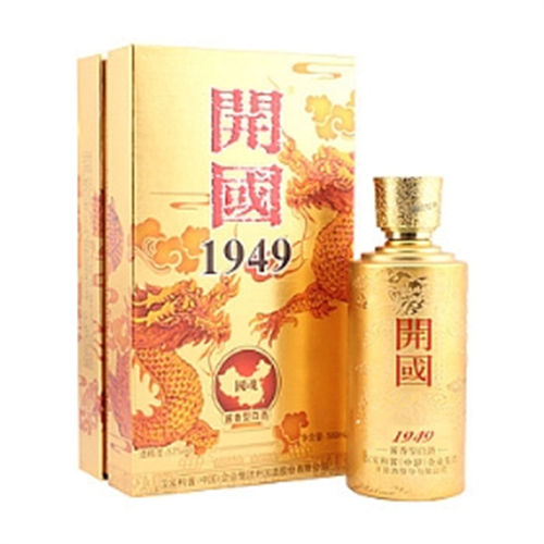 53度茅台开国1949国魂金盒酱香型白酒